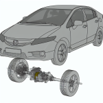 are honda civics front wheel drive