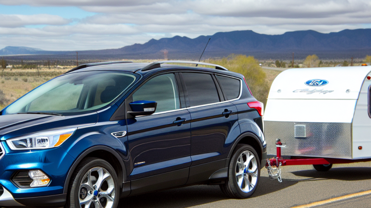 can a ford escape hybrid tow trailer