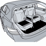 do seats in a toyota avalon fold down