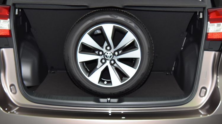 does the 2019 toyota sienna have a spare tire