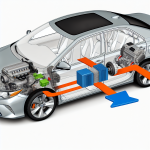 how does toyota camry hybrid work