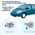 how long does a toyota sienna water pump last