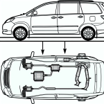 how many catalytic converters does a toyota sienna have