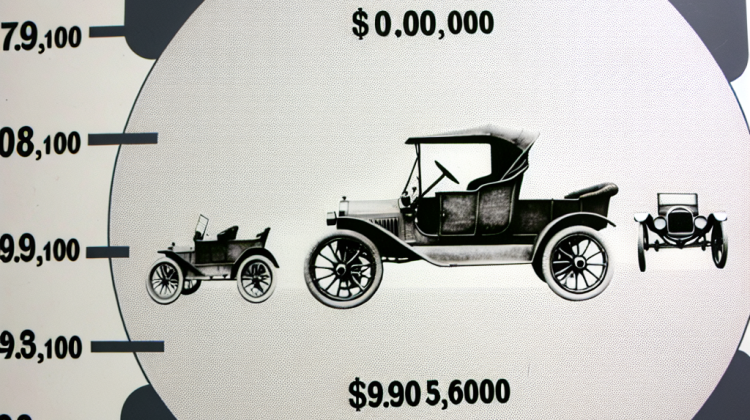 how much did the ford model t cost