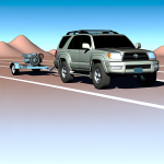 how much does the 4 0l 2004 toyota 4runner engine tow