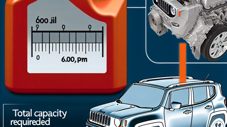 how much oil does a 2016 jeep renegade take