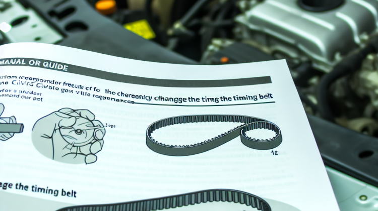 how often change timing belt honda civic