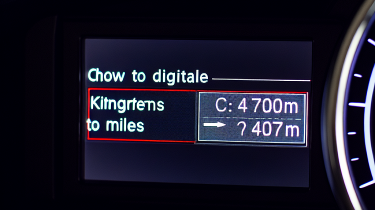 how to change km to miles on honda crv 2017