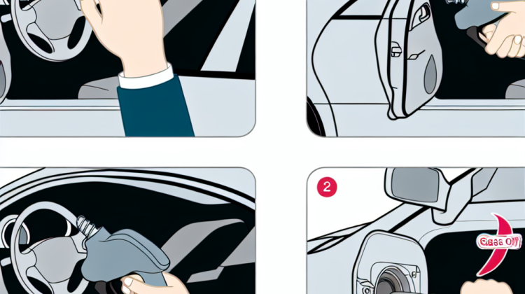 how to open gas tank on toyota corolla