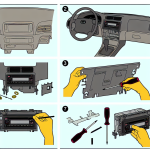 how to remove 1999 toyota camry radio