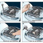 how to replace thermostat on 1998 ford mustang