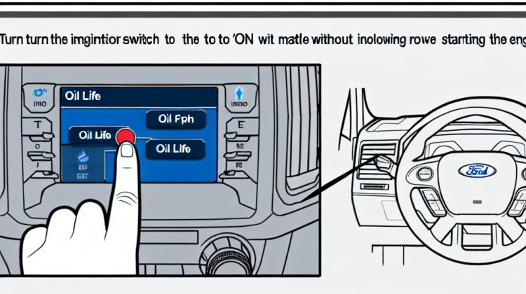 how to reset oil life on 2017 ford transit 150