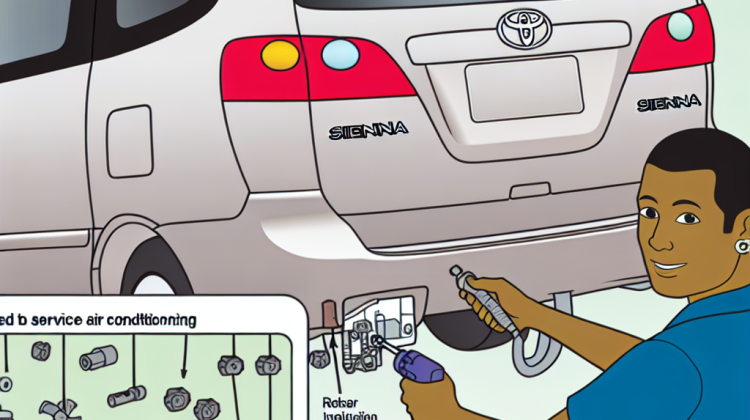 how to service rear a c in 2006 toyota sienna