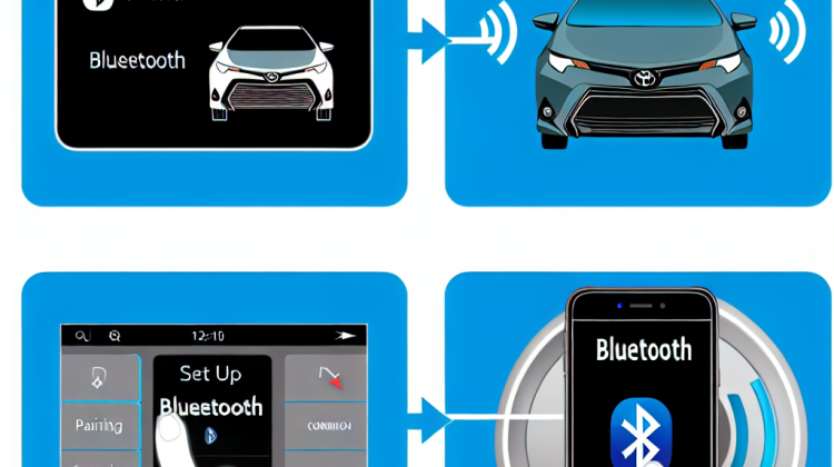 how to setup bluetooth toyota corolla 2019