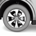 what is the tire size for 2015 honda crv