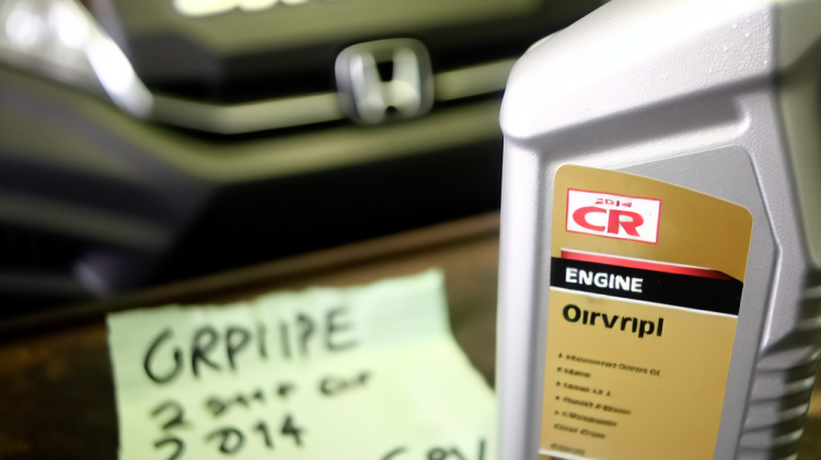 what kind of oil does a 2014 honda crv use