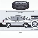 what size tires does a 2000 ford taurus take