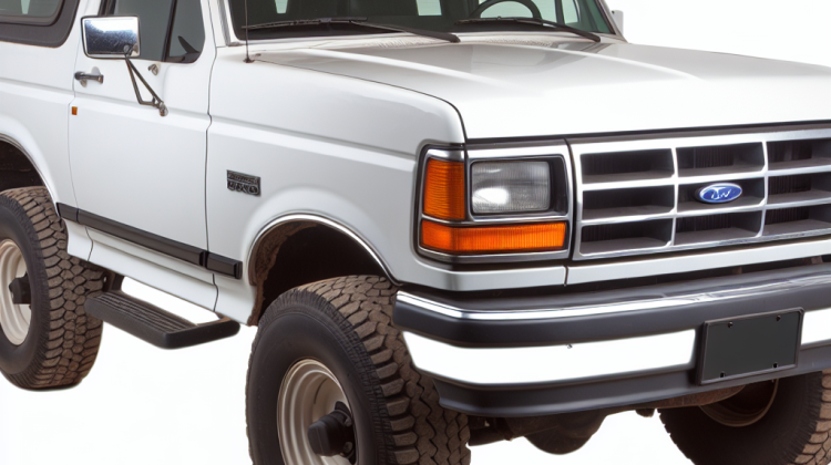 what was the 1993 white ford bronco