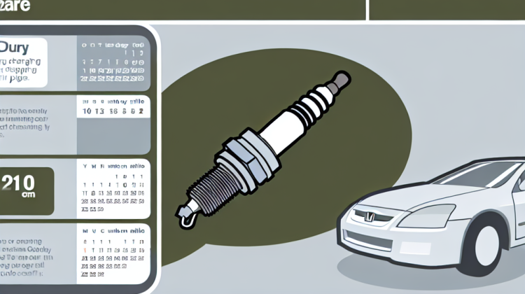 when to change spark plugs 2009 honda accord