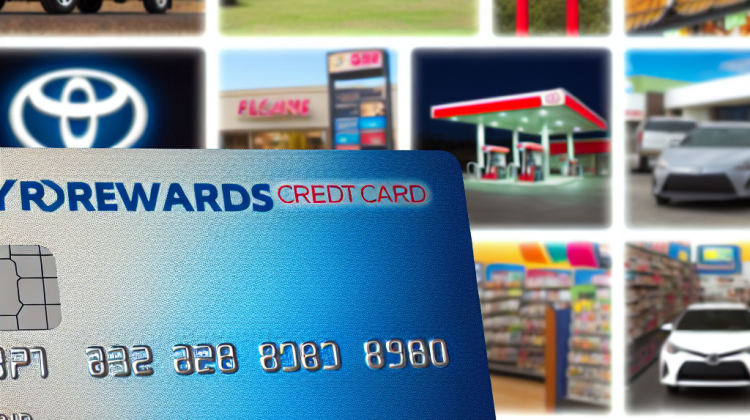 where can i use my toyota rewards credit card