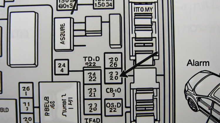 where is the alarm fuse on a honda crv 2003