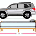 will a twin bed fit in a toyota highlander